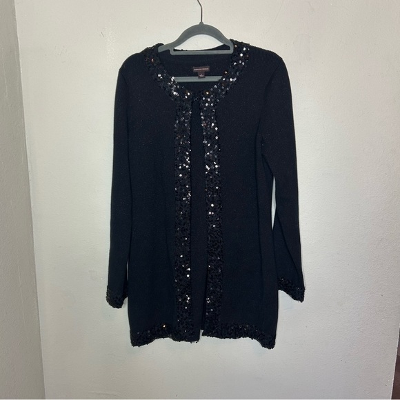 Dana Buchman Sweaters - Dana Buchman Sequin Embellished Cardigan